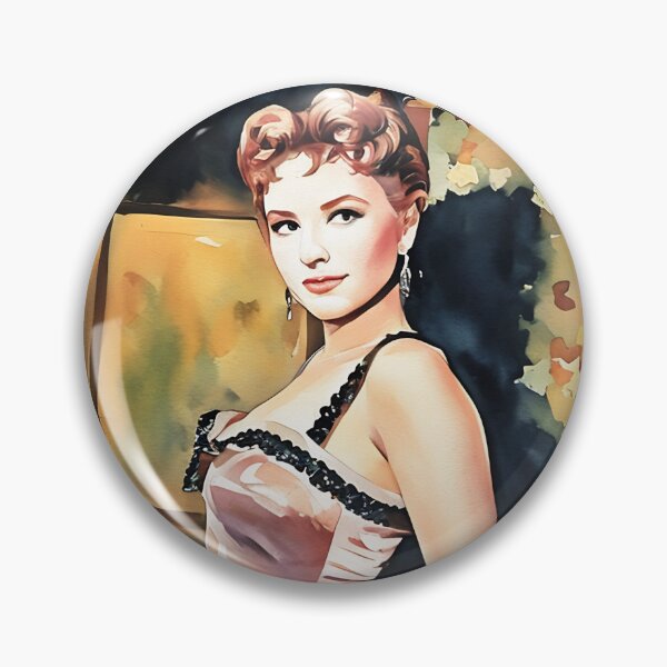 Item preview, Amanda Blake as Miss Kitty in Gunsmoke - watercolor designed and sold by deusrex007.
