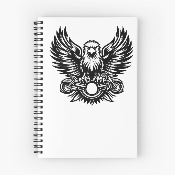 Item preview, Moto Eagle - small logo designed and sold by LvlUpPrints.