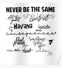 Camila Canciones Poster