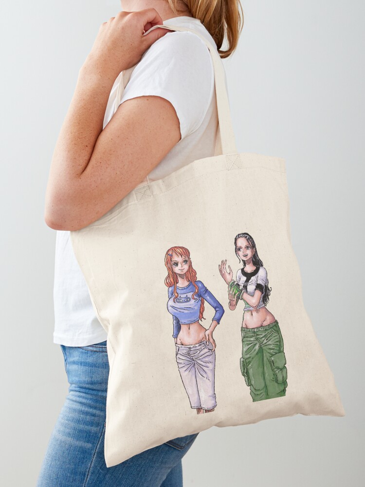 Custom nami selling tote bag