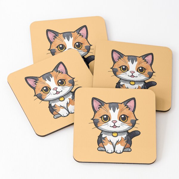 Item preview, Sweet calico cat designed and sold by strixvariaart.