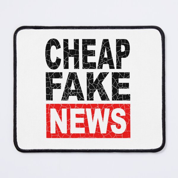 Item preview, Cheap Fake News T-Shirt - Bold Statement Graphic Tee for Media Critics designed and sold by Gerard Fay.