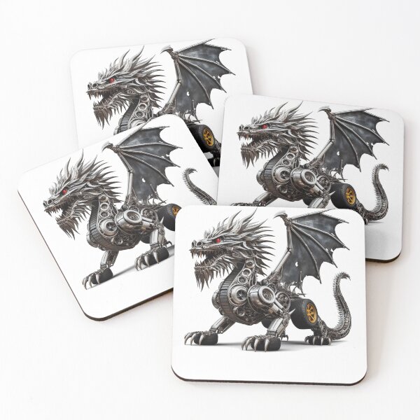Item preview, Mechanical Dragon designed and sold by Wild-way Art.