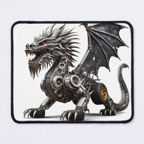 Item preview, Mechanical Dragon designed and sold by Wild-way Art.