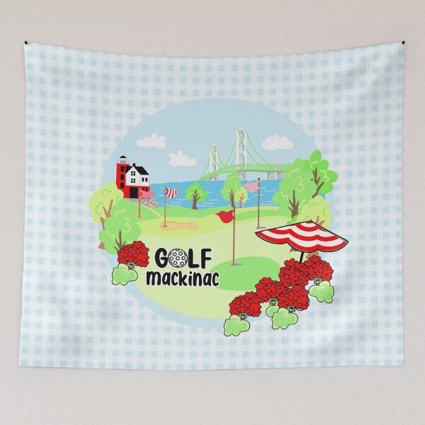 Item preview, Golf Mackinac Island designed and sold by JoyfulDaisy.