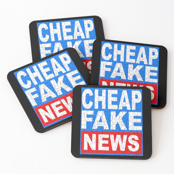 Item preview, Cheap Fake News T-Shirt - Bold Statement Graphic Tee for Media Critics designed and sold by Gerard Fay.