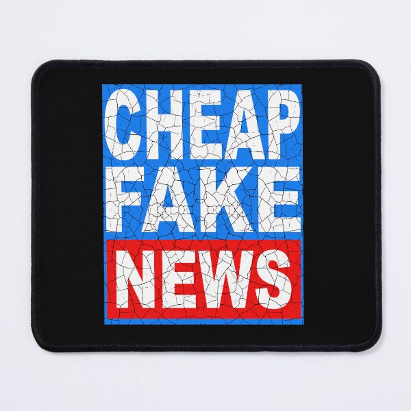 Item preview, Cheap Fake News T-Shirt - Bold Statement Graphic Tee for Media Critics designed and sold by Gerard Fay.