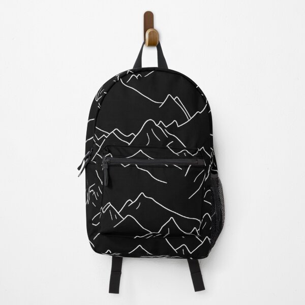 Item preview, Minimalist Mountain Peaks - Abstract Line Drawing designed and sold by Daniel Haddad.