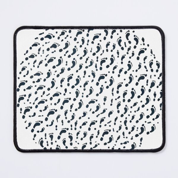 Item preview, circle of footprints designed and sold by FusiTink.