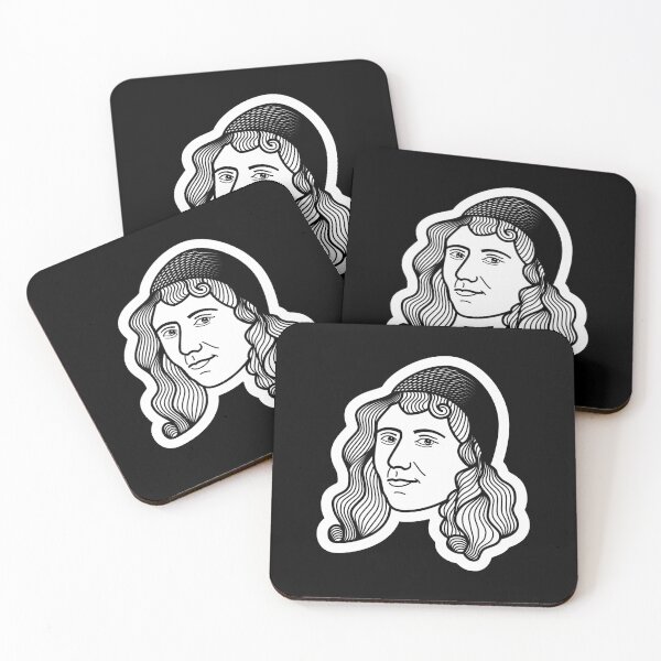 Item preview, John Owen Headshot Illustration designed and sold by 2fivequotes.