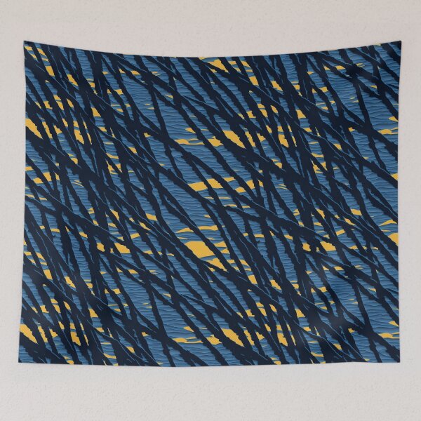 Item preview, Sunset Shadows - Palm Tree Silhouette Pattern designed and sold by Daniel Haddad.