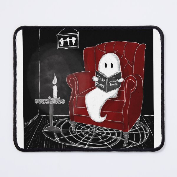 Item preview, Cozy Ghost Reading designed and sold by sarahallenbooks.