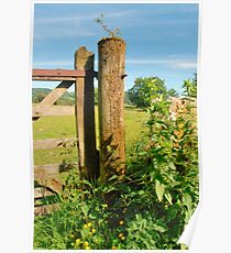 Gate Post Poster