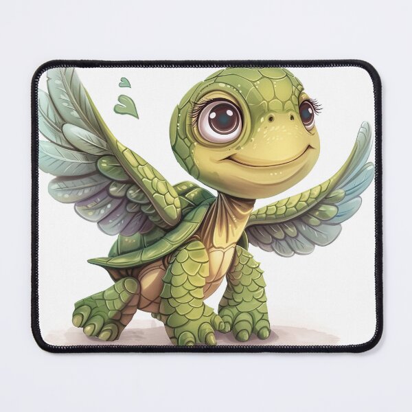 Item preview, Baby turtle with wings designed and sold by ARTelierDigital.
