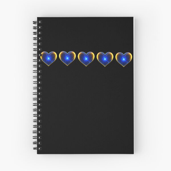 Item preview, 5 Yellow and blue hearts of Ukraine designed and sold by ElegantOutlines.