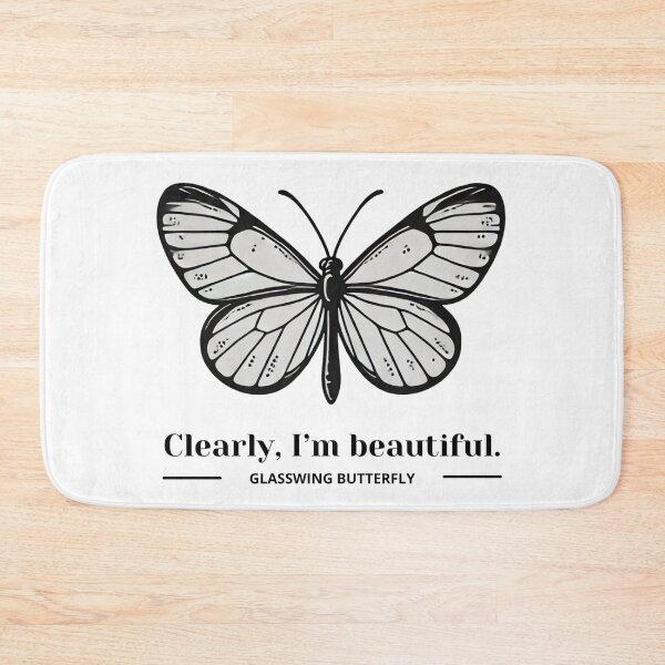 Item preview, Cleary, I'm Beautiful. - Glasswing Butterfly designed and sold by Blink Art Studio.