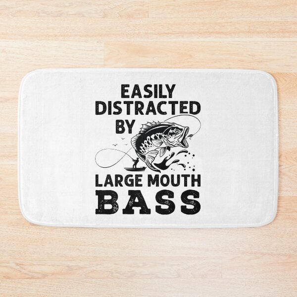 Item preview, Easily Distracted by Large Mouth Bass designed and sold by jaygo.
