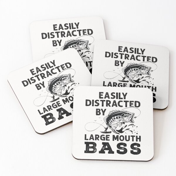 Item preview, Easily Distracted by Large Mouth Bass designed and sold by jaygo.