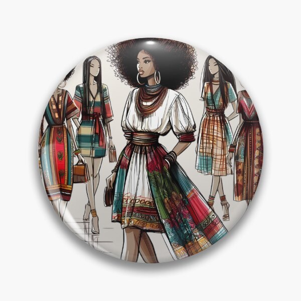 Item preview, Ethnic Radiance - Collection of Modern African Dresses designed and sold by Indoni.