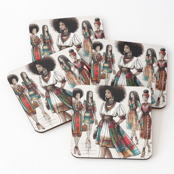 Item preview, Ethnic Radiance - Collection of Modern African Dresses designed and sold by Indoni.
