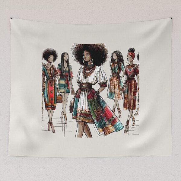 Item preview, Ethnic Radiance - Collection of Modern African Dresses designed and sold by Indoni.