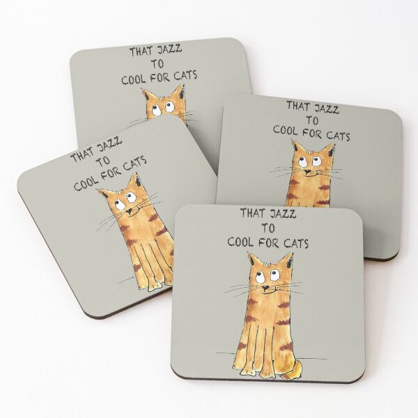 Item preview, JAZZ Cool Cat  designed and sold by iancoppack.