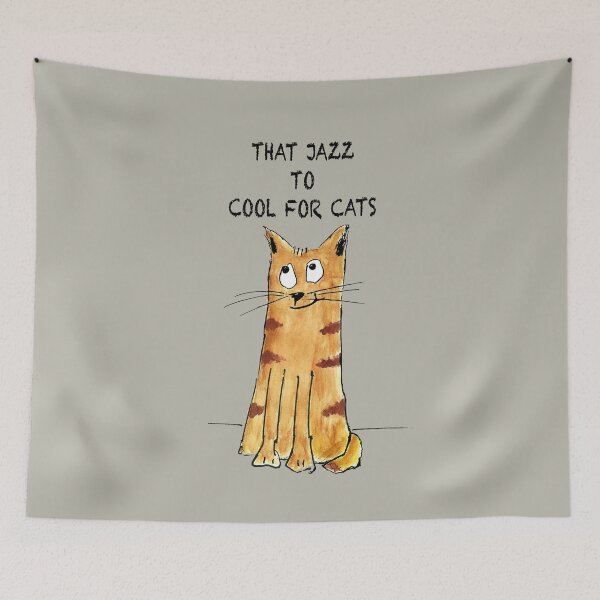 Item preview, JAZZ Cool Cat  designed and sold by iancoppack.