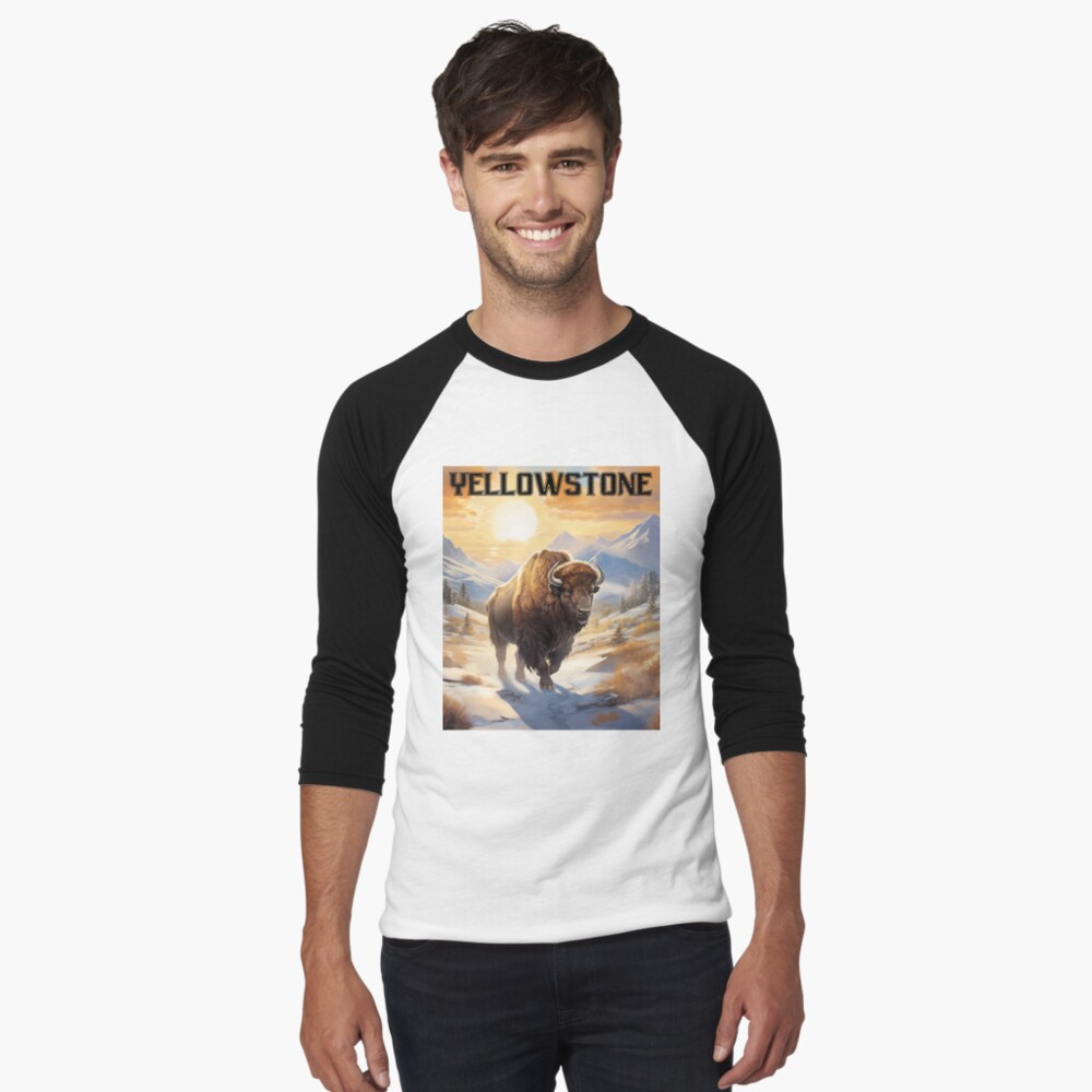 Item preview, Baseball ¾ Sleeve T-Shirt designed and sold by jouvaygifts.