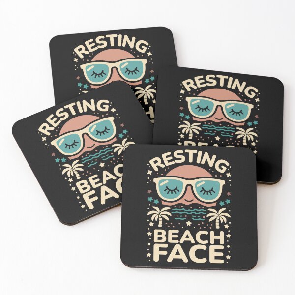 Item preview, Resting Beach Face designed and sold by BluRockDesigns.