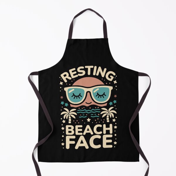 Item preview, Resting Beach Face designed and sold by BluRockDesigns.