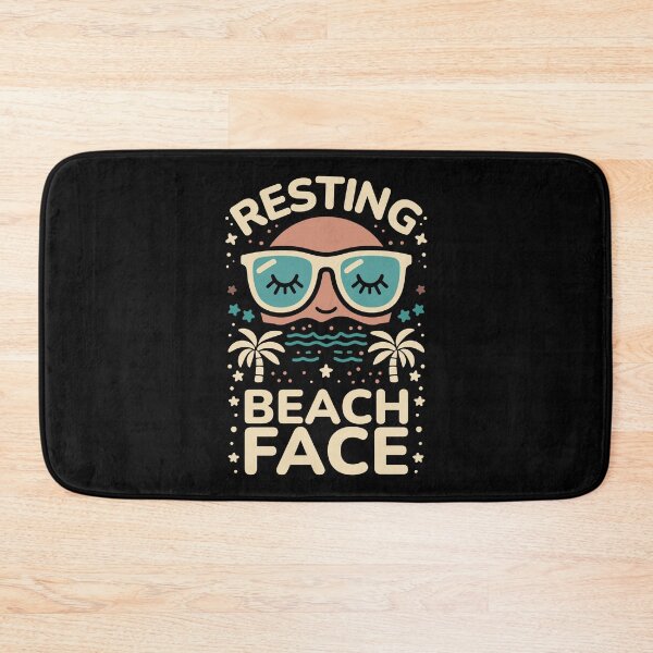 Item preview, Resting Beach Face designed and sold by BluRockDesigns.