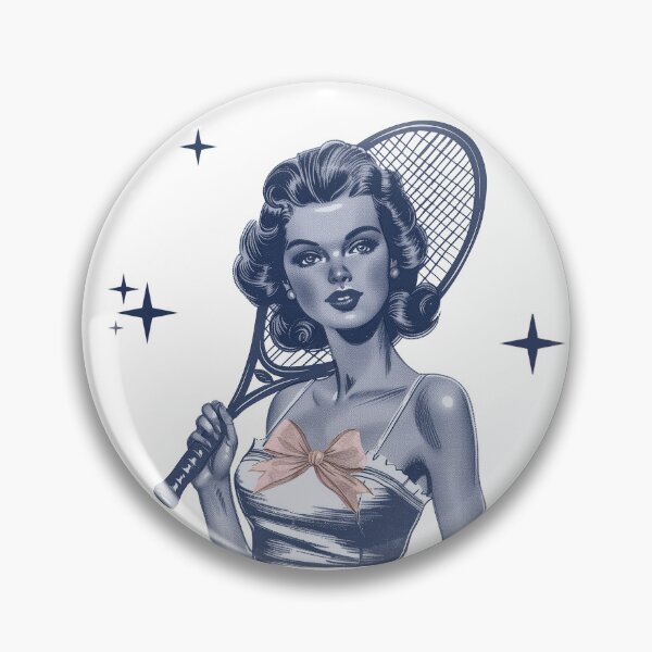 Item preview, Tennis Princess, Coquette Vintage Retro designed and sold by CozyLightsStore.