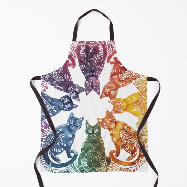 Item preview, Rainbow Cats Mandala designed and sold by wyntera.