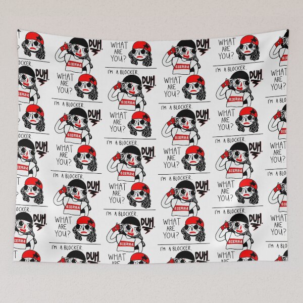 Item preview, I'm a Blocker, Duh designed and sold by Sierra Regional Roller Derby.