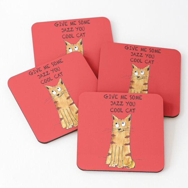 Item preview, GIVE ME THAT COOL CAT JAZZ designed and sold by iancoppack.