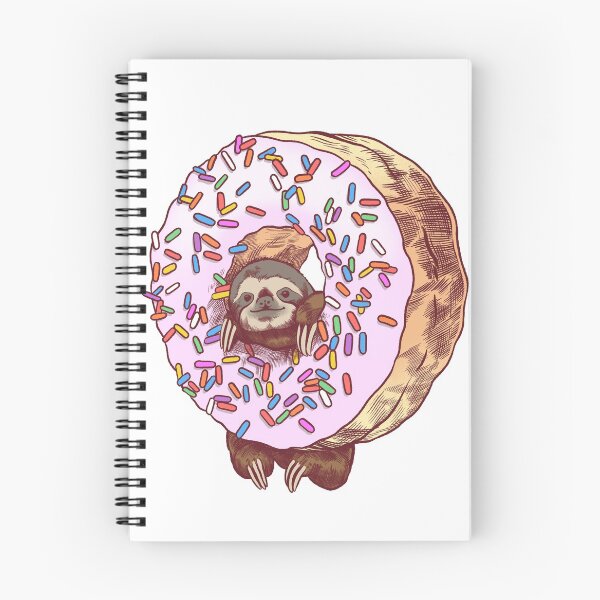 Item preview, DONUT WITH SLOTH designed and sold by KooisterDesigns.