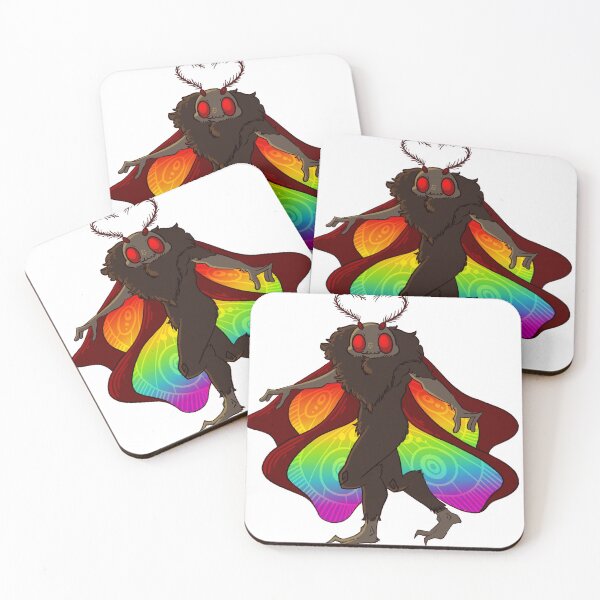 Item preview, Pride Moth: Rainbow Flag designed and sold by Artfromtheabyss.