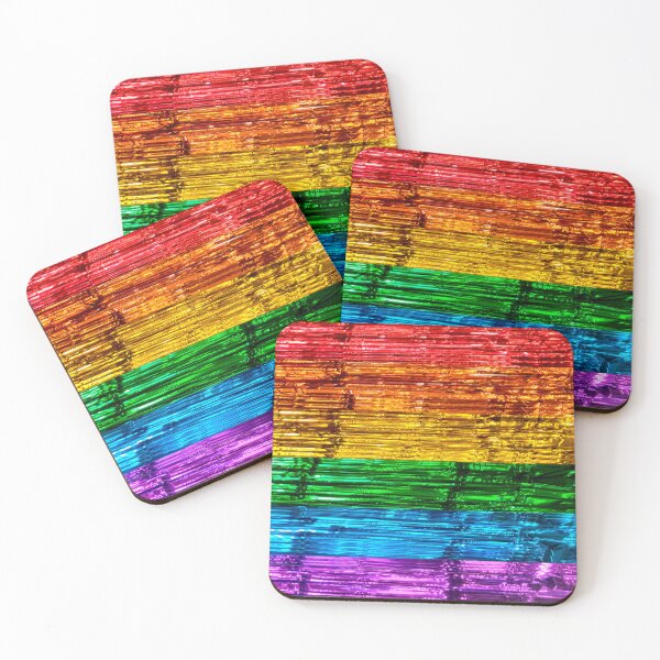 Item preview, Rainbow Pride Striped Pattern designed and sold by Deborah Camp.