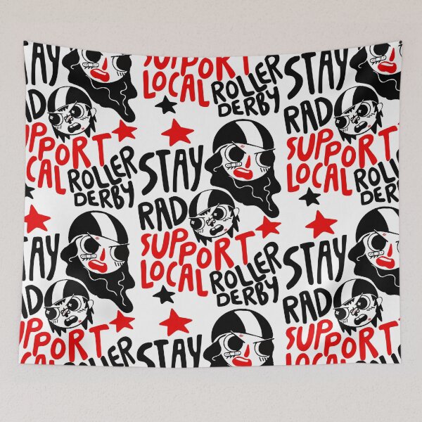 Item preview, Stay Rad Support Local Roller Derby designed and sold by Sierra Regional Roller Derby.