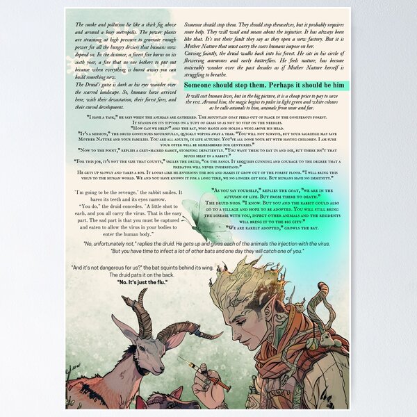 The Druid - an art-story Poster