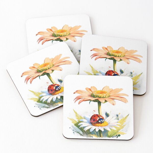Item preview, Daisy and ladybug designed and sold by eriktartufo.