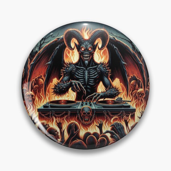 Aperçu de l'œuvre Rave du diable créée et vendue par Vkinsify.