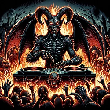 Artwork thumbnail, Devil Rave by Vkinsify
