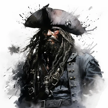 Artwork thumbnail, Blackbeard by Rtymer