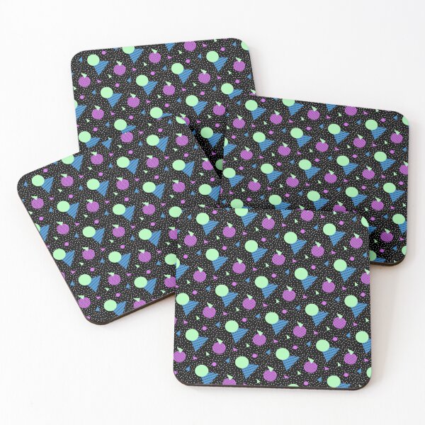 Item preview, Colorful Retro Geometry Memphis Vintage Party Pattern  designed and sold by EvergreenMotifs.