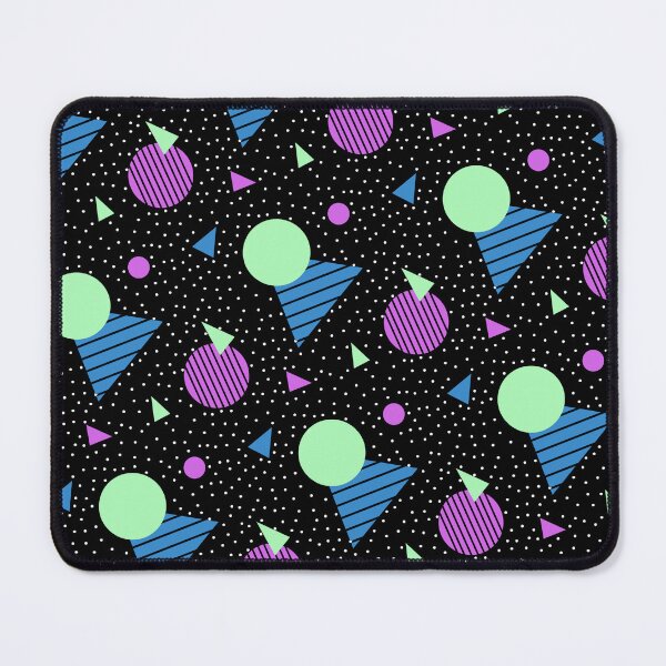 Item preview, Colorful Retro Geometry Memphis Vintage Party Pattern  designed and sold by EvergreenMotifs.