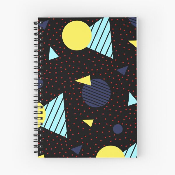 Item preview, Colorful Contrast Geometry Memphis Party Pattern  designed and sold by EvergreenMotifs.