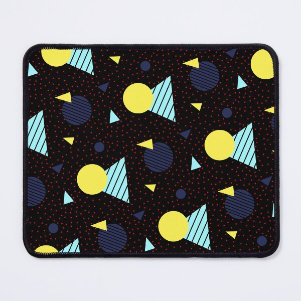 Item preview, Colorful Contrast Geometry Memphis Party Pattern  designed and sold by EvergreenMotifs.