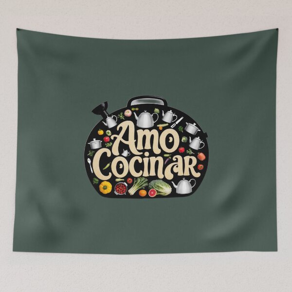 Item preview, Amo cocinar - versión en español designed and sold by AldeaPod.