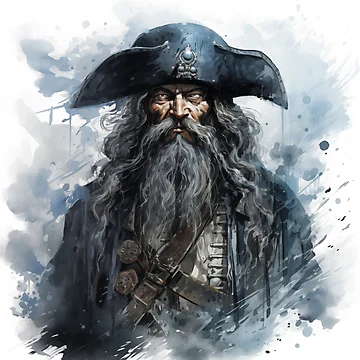 Artwork thumbnail, Blackbeard by Rtymer